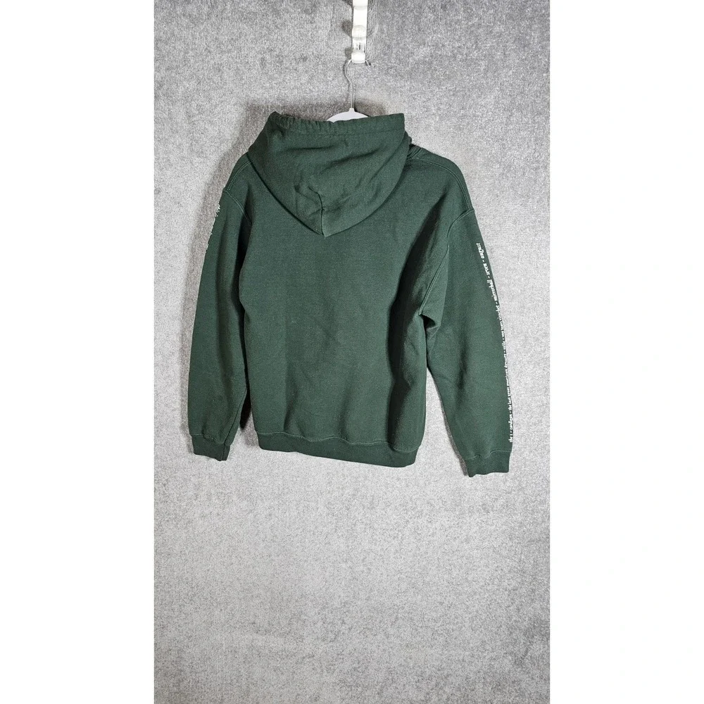 Taylor Swift In The Trees Folklore Hoodie Sweatshirt Womens Small Green Pocket - Picture 2 of 11